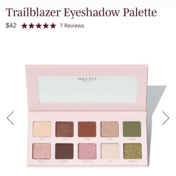 Wander Beauty Trailblazer Eyeshadow Palette - Picture 4 of 4
